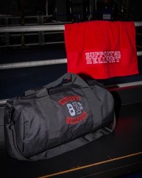 Sports Bag: SUPPORT 81%er | Black - Red/White